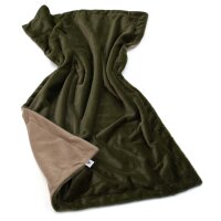 Kuscheldecke Premium Moos