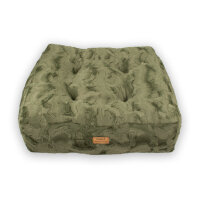 Hundebett Nubes&reg; Welle Oliv