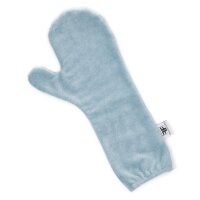 Waschhandschuh Blau
