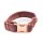 Hundehalsband Sametti Altrosa