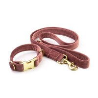 Hundeleine Sametti Altrosa