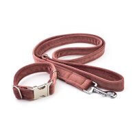 Hundeleine Sametti Altrosa