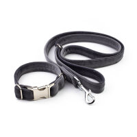 Hundeleine Sametti Dunkelgrau