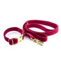 Hundeleine Sametti Fuchsia
