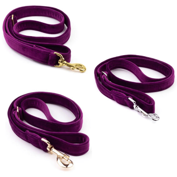 Hundeleine Sametti Lila