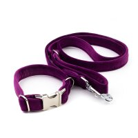 Hundeleine Sametti Lila