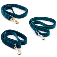 Hundeleine Sametti Petrol