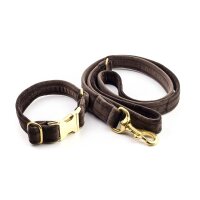 Hundeleine Sametti Schoko