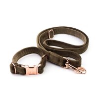 Hundeleine Sametti Taupe