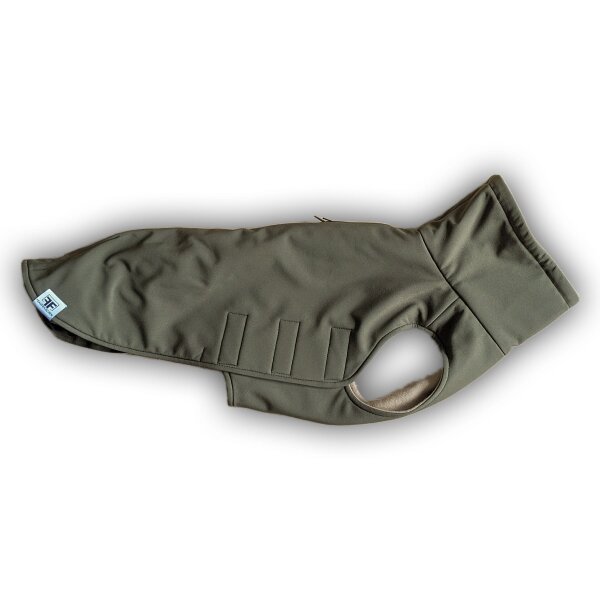 Hundemantel Njord Olive (Softshell)