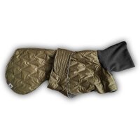Hundemantel Skadi Olive (Gesteppt)