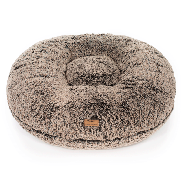 Hundebett Wolke&reg; Zottel Braun-Beige