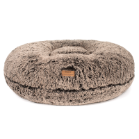 Hundebett Wolke&reg; Zottel Braun-Beige