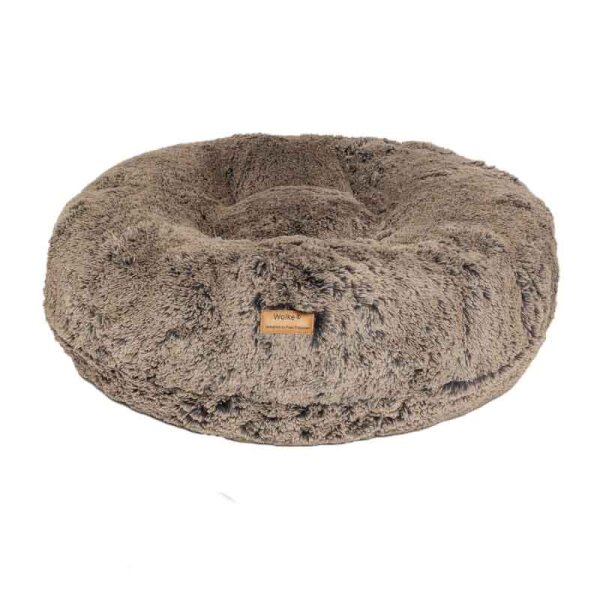 Hundebett Wolke&reg; Zottel Schwarz-Beige