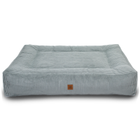 Hundebett Letto Cord Azzurro