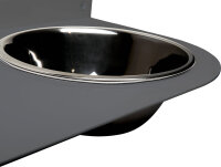 schmeck.bar mit 2 N&auml;pfen - Anthrazit matt