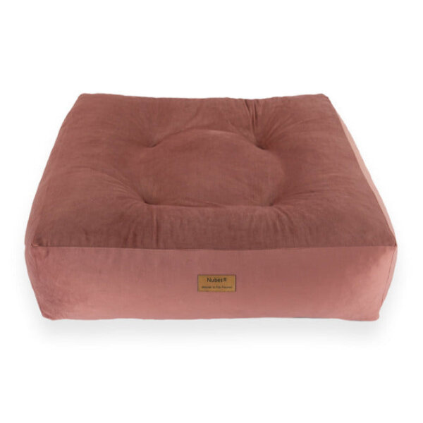 Hundebett Nubes&reg; Sametti Altrosa