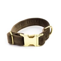 Hundehalsband Sametti Taupe