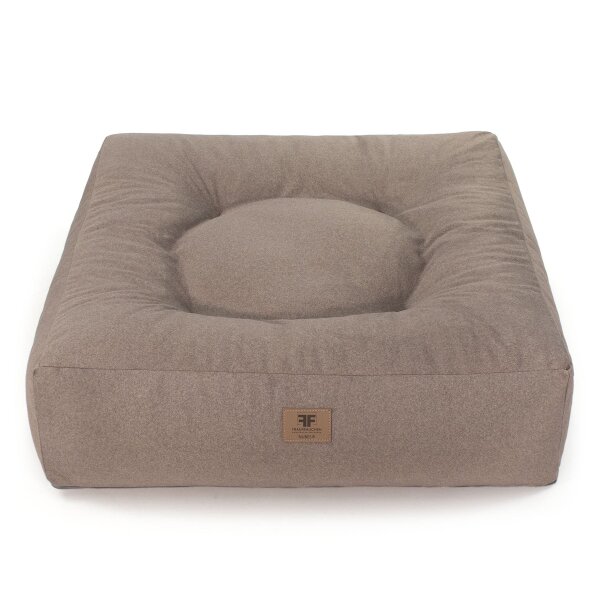 Hundebett Nubes&reg; Flanell Muskat