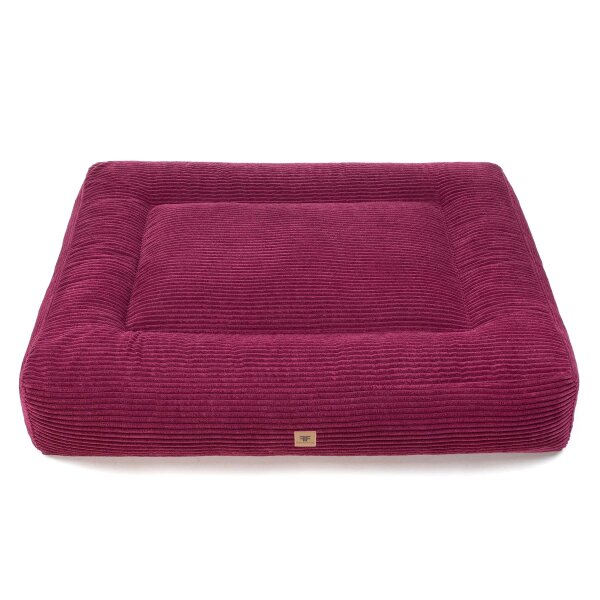 Hundebett Letto Cord Merlot