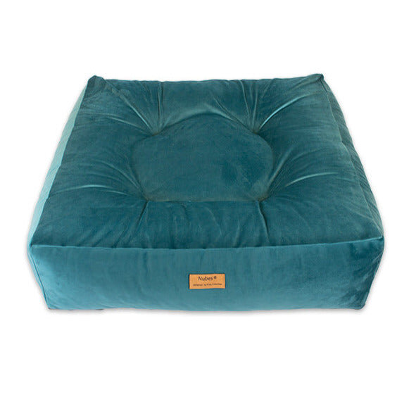 Hundebett Nubes&reg; Sametti Petrol