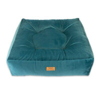 Hundebett Nubes&reg; Sametti Petrol