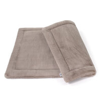 Wattierte Hundedecke Plaid Premium Havanna