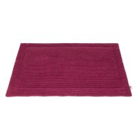Wattierte Hundedecke Plaid Cord Merlot