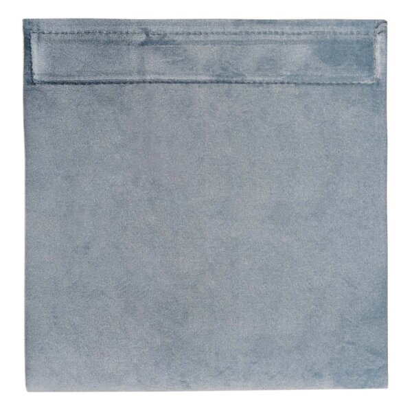 Stoffverkauf Sametti Eisblau Meterware