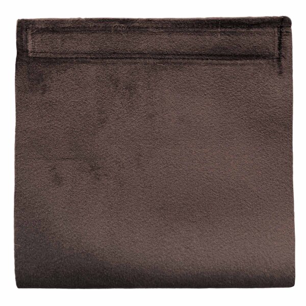 Stoffverkauf Sametti Schoko Meterware