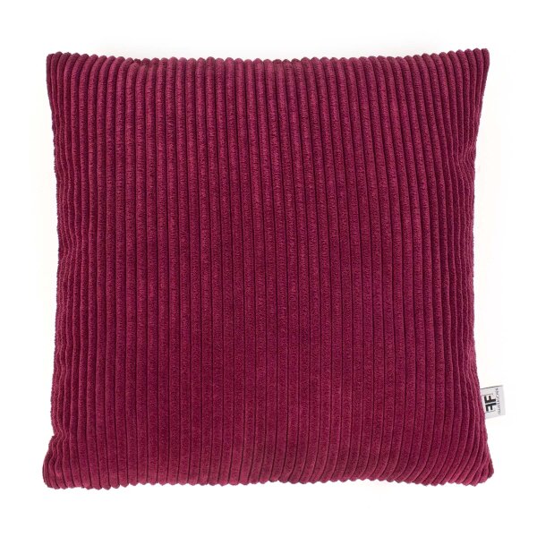 Wohnkissen Cord Merlot