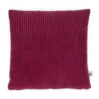 Wohnkissen Cord Merlot