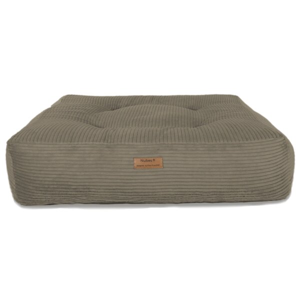 Hundebett Nubes&reg; Cord Pistacchio