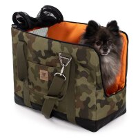 Hundeflugtasche Fly-Bag Camo-Orange